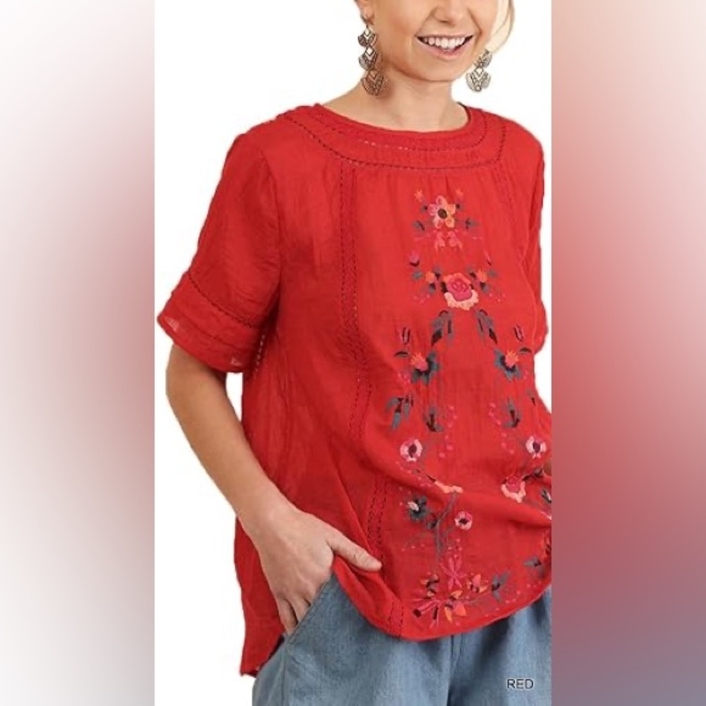 Umgee embroidered top